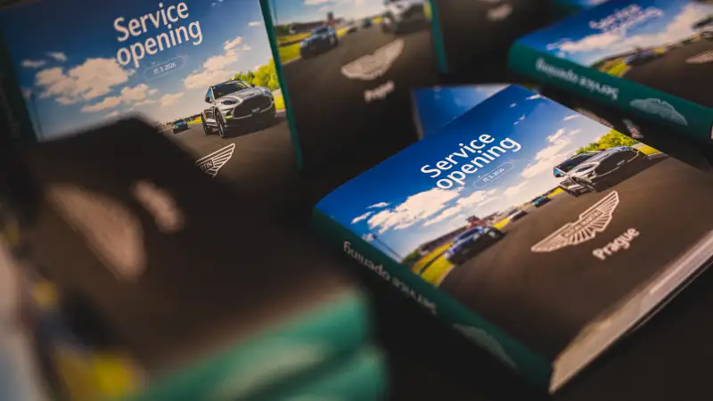 Aston Martin - Prague - Service opening