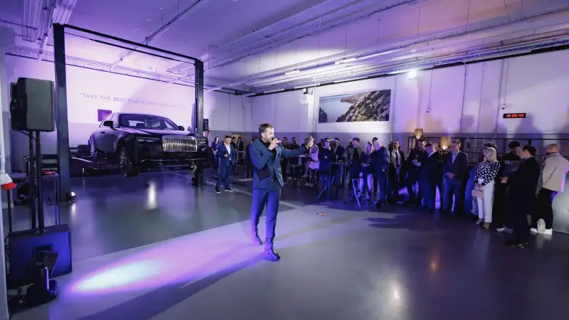 Rolls Royce Motor Cars Prague - service opening