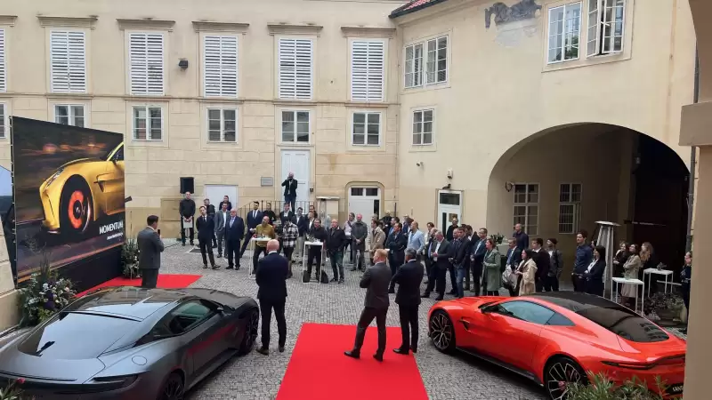 Aston Martin press conference