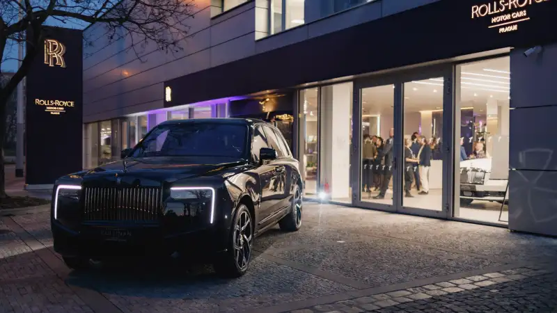 Rolls Royce Motor Cars Prague - service opening